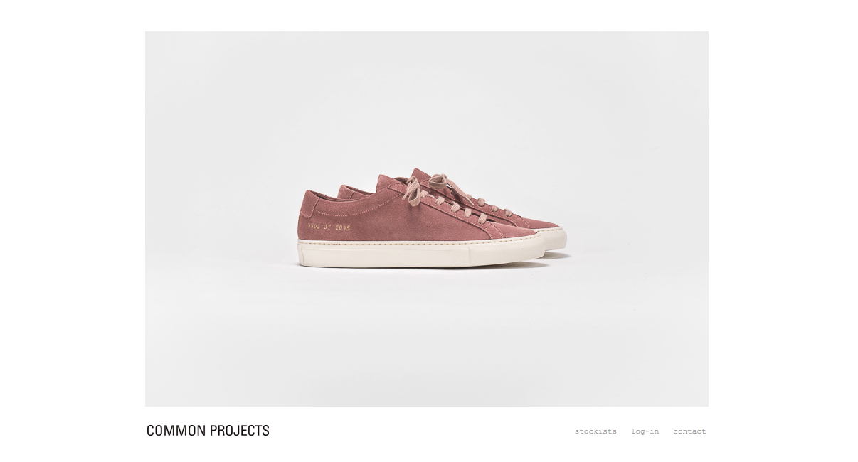 common projects - brand strategy